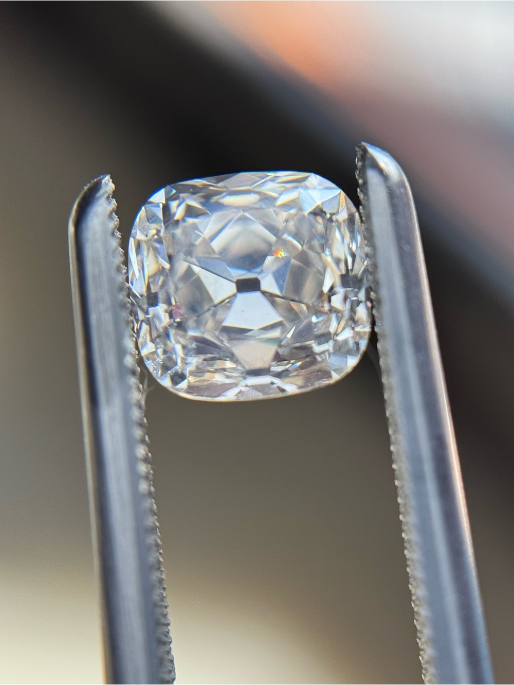 2.50 carat GIA Old Mine Cut Diamond L VS2